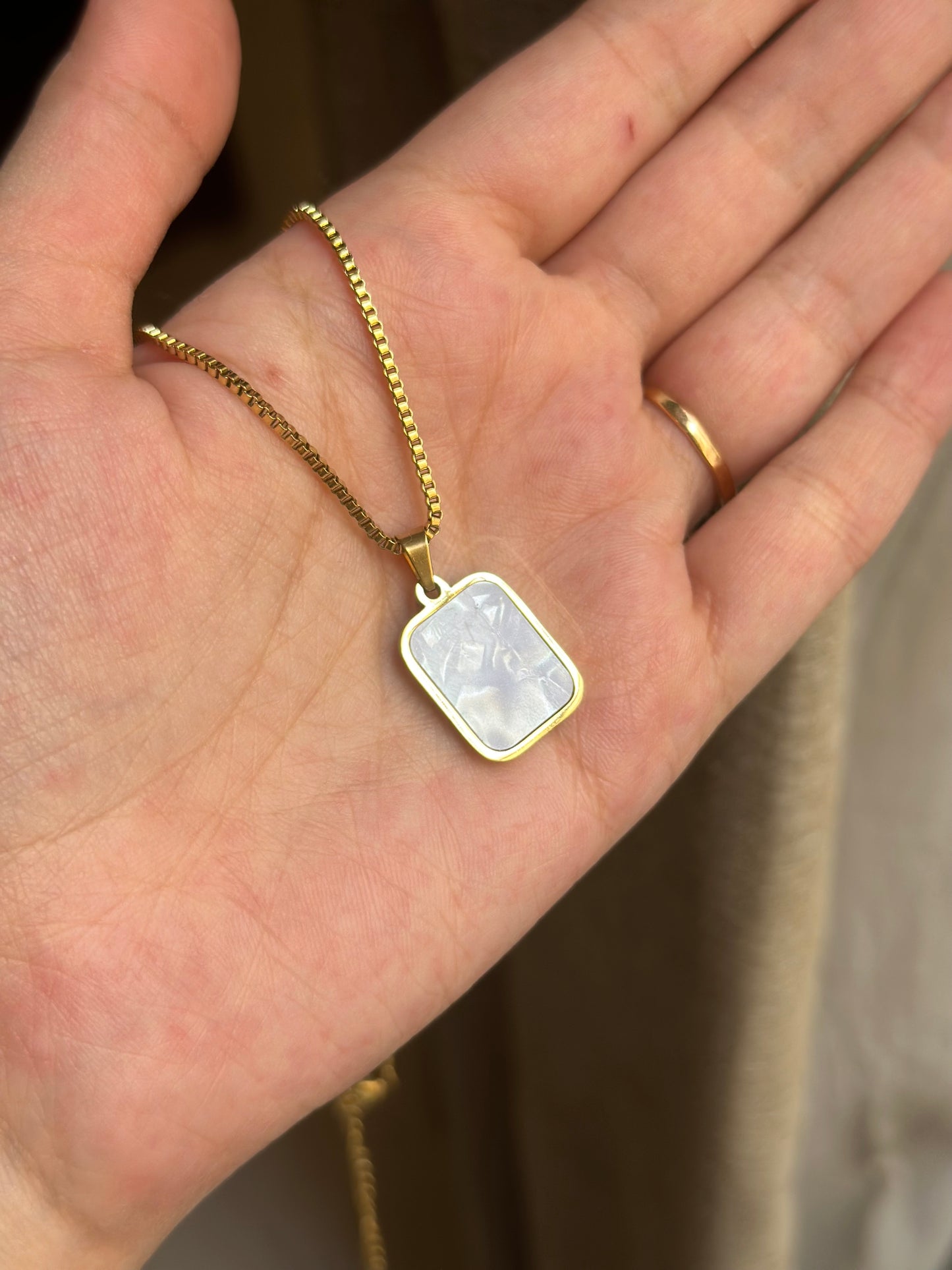 ELKE | DOUBLE SIDED NECKLACE