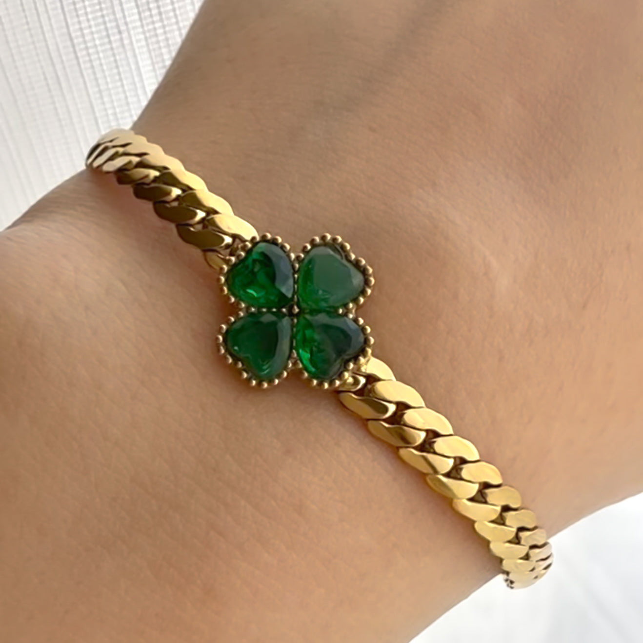 ZELIA | BRACELET GREEN