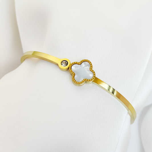 IVY | BANGLE WHITE