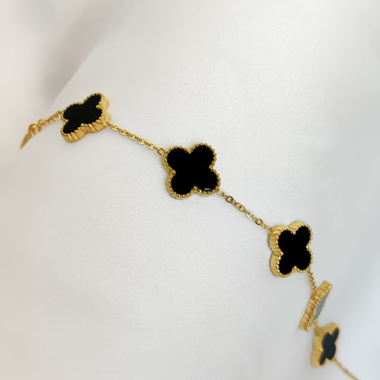 CLAIRE | CLOVER CHAIN BRACELET