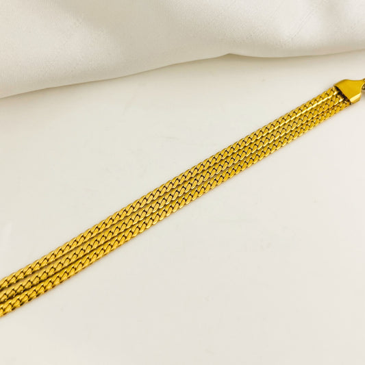 NILA | TRIPLE CHAIN BRACELET