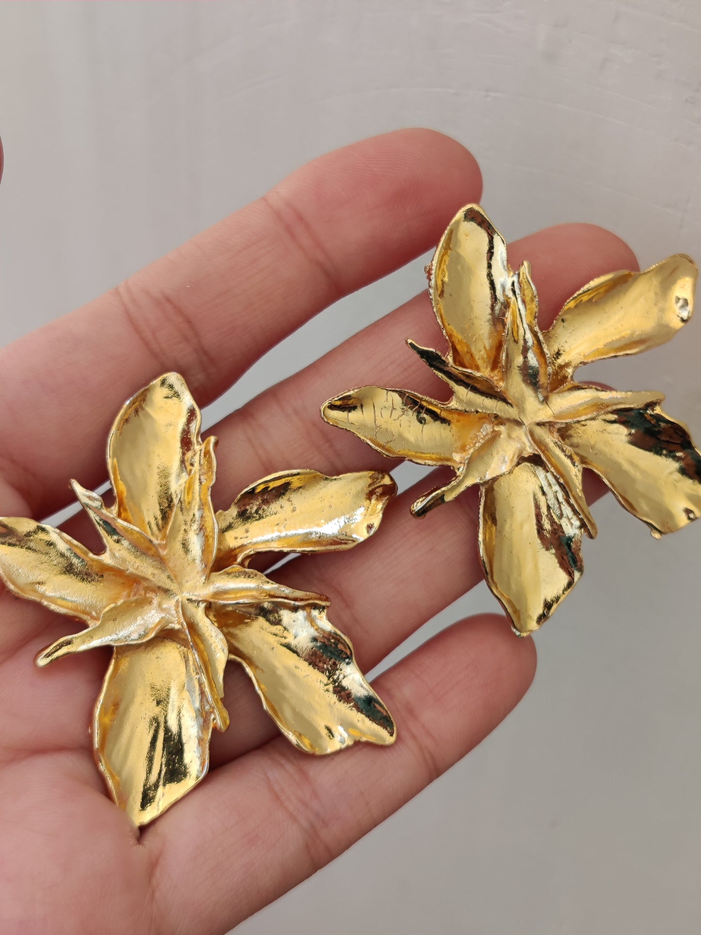 FLORA | GOLD EARRINGS