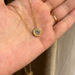 ANDREA | ROUND STONE NECKLACE