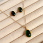 EMARA | SET EMERALD GREEN