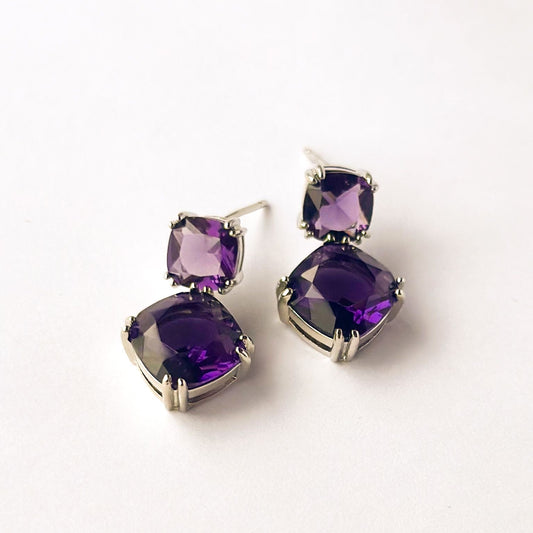 PURPLE CUSHION DROPS