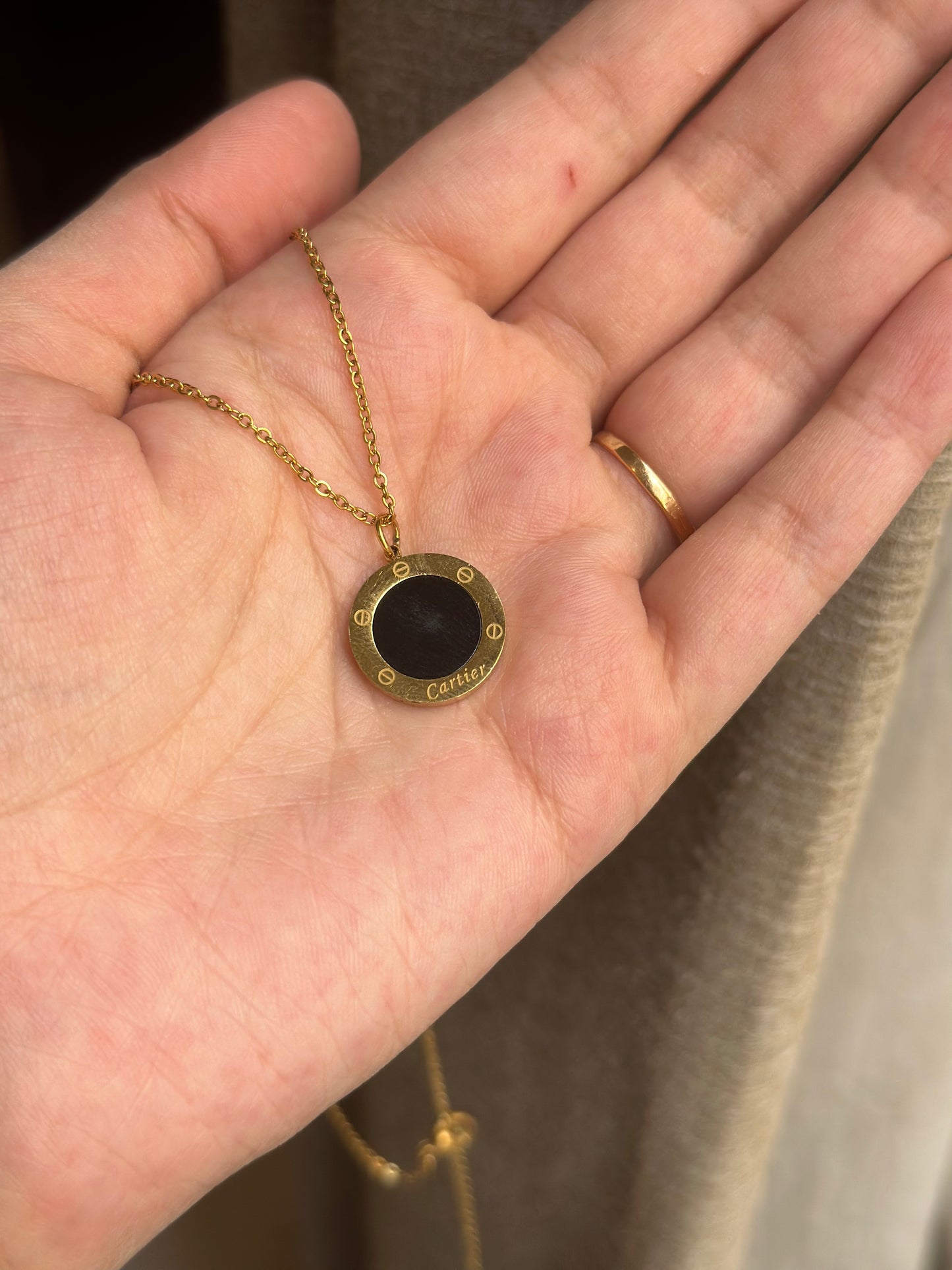 AGATHE | BLACK NECKLACE