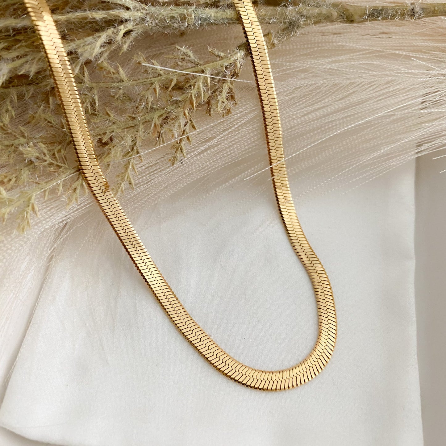 BLAIRE | SNAKE CHAIN NECKLACE