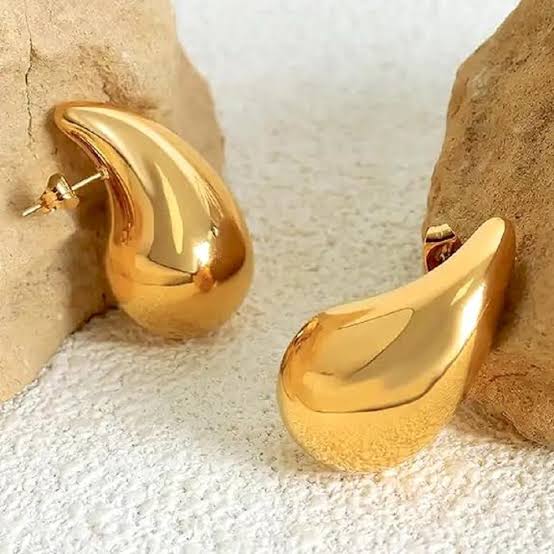 POPPY | CHUNKY TEARDROP STUDS