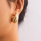 POPPY | CHUNKY TEARDROP STUDS
