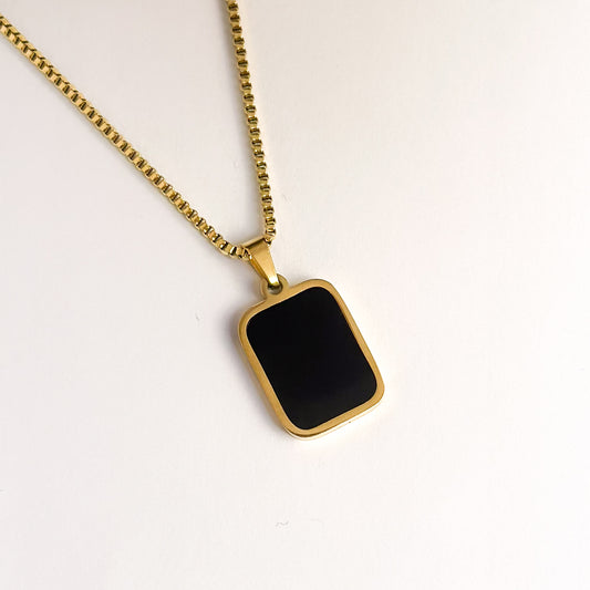 ELKE | DOUBLE SIDED NECKLACE