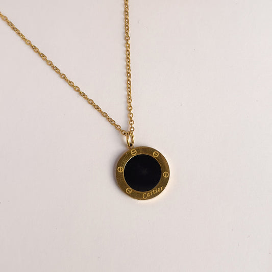 AGATHE | BLACK NECKLACE